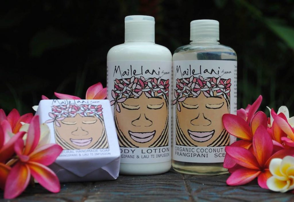 Mailelani Samoa products.