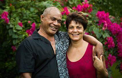 Kitiona and Sylvie Salanoa, Founders of Mailelani Samoa.