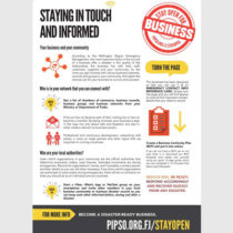 Staying in touch and informed
