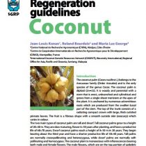 Regeneration Guidelines for Coconut